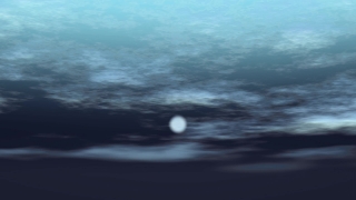 Animated Video, Moon, Sky, Ocean, Sun, Sea