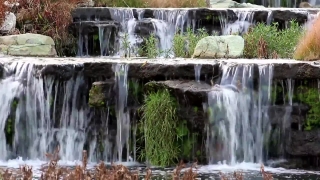 Free  Video Clips, Fountain, Waterfall, Structure, Stream, River