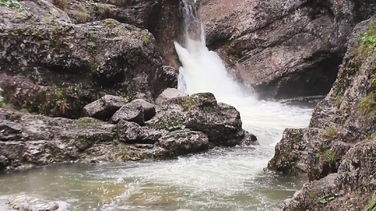 Free Background Video Loops Hd, Water, River, Geological Formation, Waterfall, Stream