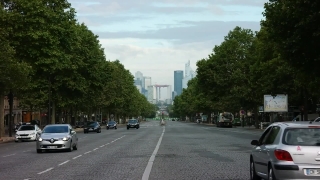 Free Background Videos, Intersection, Road, Tree, Sky, Building