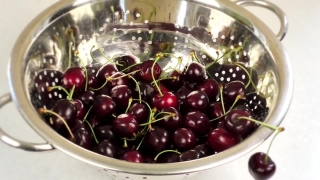 Free Bacteria Stock Footage, Bing Cherry, Sweet Cherry, Cherry, Fruit, Berry