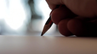 Free Campfire Stock Footage, Hand, Pen, Pencil, Paper, Close