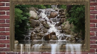 Free Candle Flame Stock Footage, River, Water, Waterfall, Stream, Rock