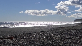 Free Clouds Stock Footage, Shoreline, Ocean, Beach, Sea, Water