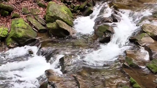 Free Footage, River, Water, Waterfall, Stream, Rock