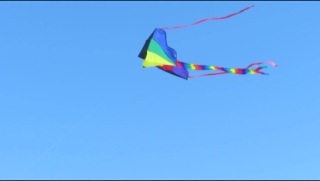 Free Get Videos, Breeze, Sky, Parachute, Flag, Color