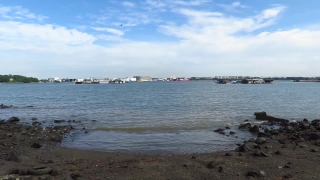 Free House Stock Footage, Shoreline, Beach, Sea, Ocean, Breakwater