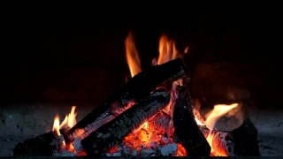 Free No Copyright Video Footage, Fireplace, Fire, Flame, Heat, Barbecue