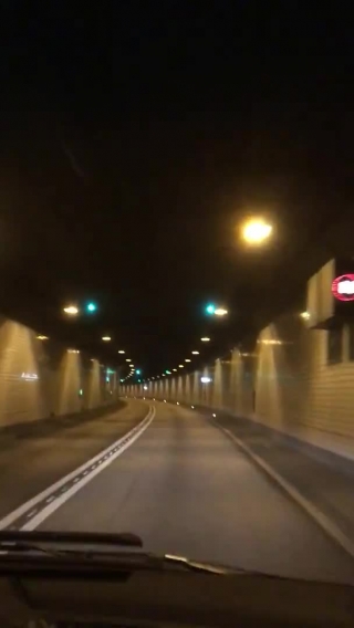 Free Old Video Footage, Expressway, Night, Road, City, Sidewalk