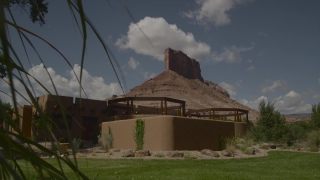 Free Portal Stock Footage, Thatch, Roof, Landscape, Grave, Travel