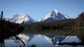 Free Slide Background, Glacier, Mountain, Range, Snow, Mountains