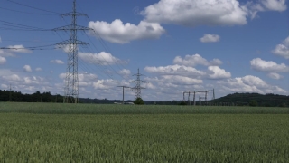 Free Stock Footage Sites, Turbine, Cable, Sky, Power, Electricity