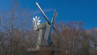 Free Video Clips For Videos, Sky, Windmill, Antenna, Architecture, Mill