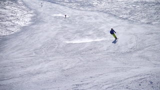 Free Video Stock Library, Snow, Winter, Ski, Skier, Ocean