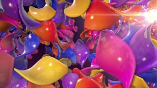 Free Vintage Stock Footage, Balloon, Piggy Bank, Colorful, Party, Celebration