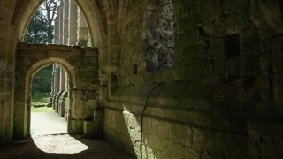 Free Western Stock Footage, Vault, Ancient, Roof, Stone, Architecture