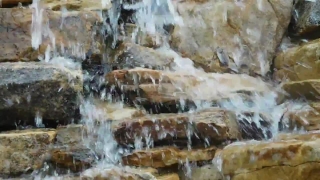 Free Worship Video Background, Waterfall, Stream, River, Water, Rock