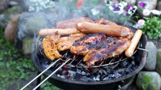 Free Youtube Intro Video No Copyright, Barbecue, Meat, Dinner, Grill, Grilled