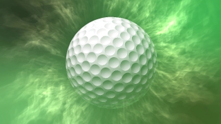 Stock Video For Website Background, Golf Ball, Golfer, Player, Ball, Golf