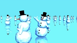 Free Best Stock Video Footage, Snowman, Figure, Creation, Bottle, Container