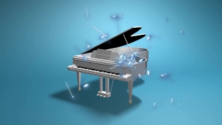 Free Hd Video Stock, Grand Piano, Piano, Keyboard Instrument, Percussion Instrument, Stringed Instrument