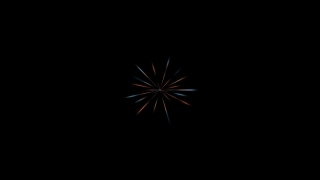 Free Movie Stock Video, Firework, Star, Explosive, Light, Black