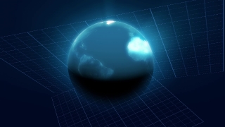 Free Use Video Footage, Planet, Grid, Space, Light, Globe